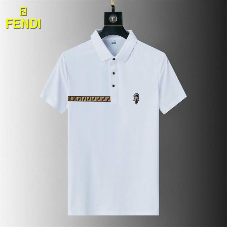 Picture of Fendi Polo Shirts Short _SKUFendiM-3XL12yx0328182